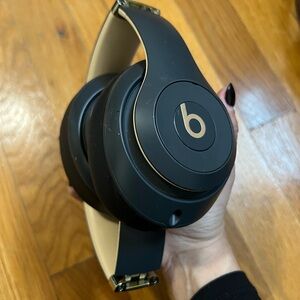 Beats by Dre Black and Gold Over-Ear Headphones